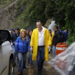 Recorre Gobernador zonas afectadas por las lluvias